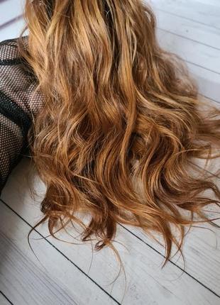 Шиньйон хвіст вінтажний бабетта 100% натуральне волосся.8 фото