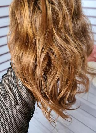 Шиньйон хвіст вінтажний бабетта 100% натуральне волосся.10 фото