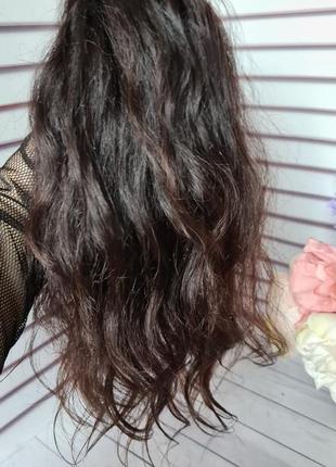 Шиньон хвост винтажный на крабе 100% натуральный волос.1 фото