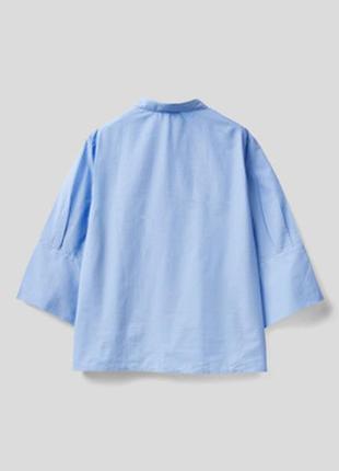 Блуза, рубашка, прошва united colors of benetton3 фото