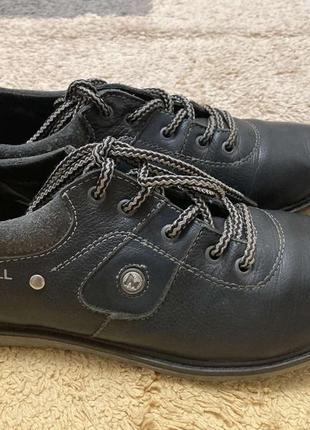 Кожаные туфли merrell, оригинал, 23,5см1 фото