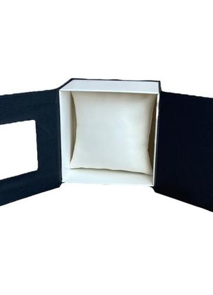 Подарочная упаковка - коробка для часов, guess (гесс) черный с белым ( код: ibw108-5 )8 фото