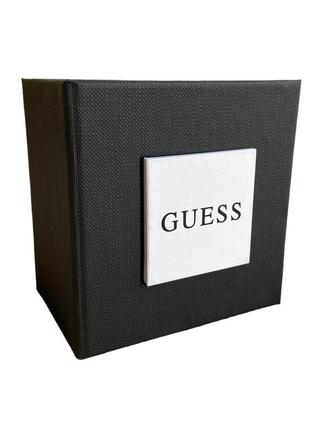 Подарочная упаковка - коробка для часов, guess (гесс) черный с белым ( код: ibw108-5 )