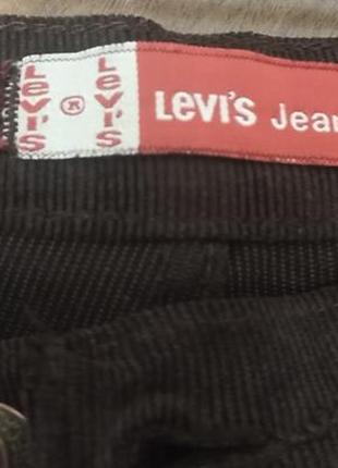 Оригинальные вельветовые джинсы levi's made in usa4 фото