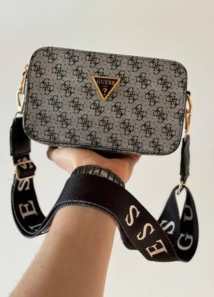 Женская сумка guess snapshot silver