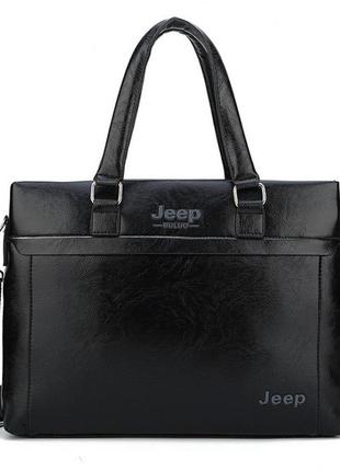 Мужской деловой портфель сумка jeep4 фото