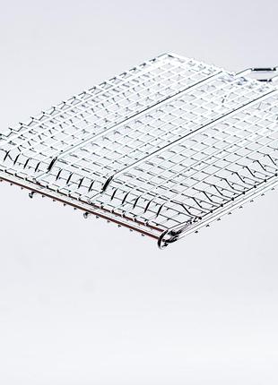 Решетка гриль для мангала 24х24х4 (см) - решетка для барбекю из нержавеющей стали
