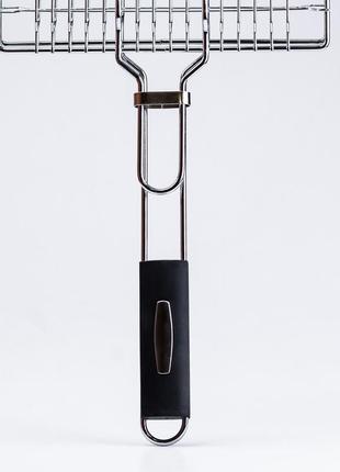 Решетка гриль для мангала 24х24х4 (см) - решетка для барбекю из нержавеющей стали