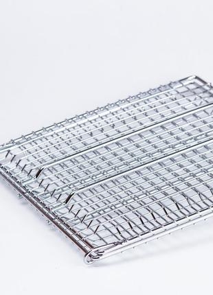 Решетка гриль для мангала 24х24х4 (см) - решетка для барбекю из нержавеющей стали