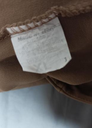 Брендовые стильные стреневые брюки- сигареты итальянского бренда, бежевого цвета, с карманами, на молнии от mohito7 фото
