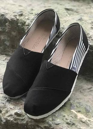 Мужские летние черные эспадрильи toms, турция