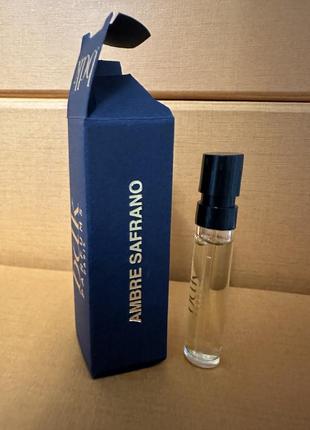 Оригинальный parfums bdk ambre safrano парфюмированная вода пробник