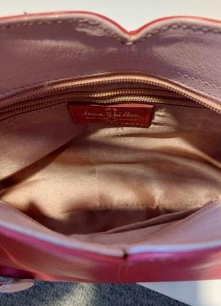 Розовая сумочка шт. кожа8 фото