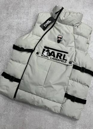 Жилетка в стилі karl lagerfeld
