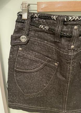 Мини юбка, джинсовая, турецкого бренда s/363 фото