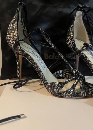 Босоножки на завязках jimmy choo2 фото