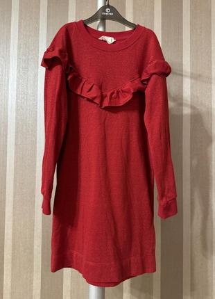 Платье джемпер h&amp;m 8-10 лет1 фото