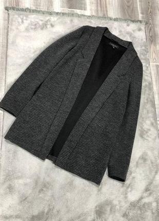 Жакет пиджак кардиган графит серый1 фото