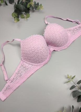 Кружевной бюстгальтер с чашечками 80с, 75с, лифчик с пуш-ап