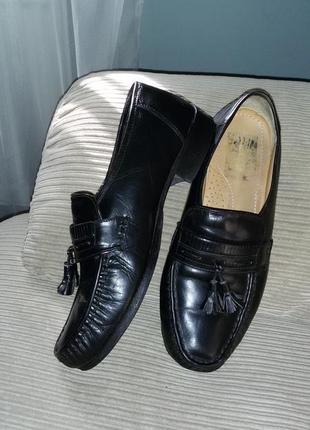Timpson(england)-кожаные туфли размер 41 (27.5см)5 фото