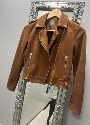Куртка косуха замшева