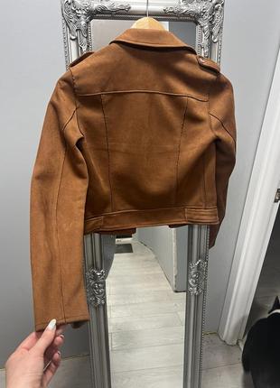 Куртка косуха замшева