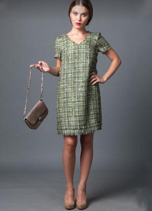 Blukey елегантна сукня в стилі шанель. 48-50 пог 52 см***2 фото