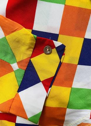 Рубашка натуральная вискоза штапель летняя пуговицы2 фото