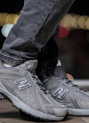 Кроссовки мужские зимние new balance 1906r winter magnet ботинки нью беланс утепленные мехом серые5 фото