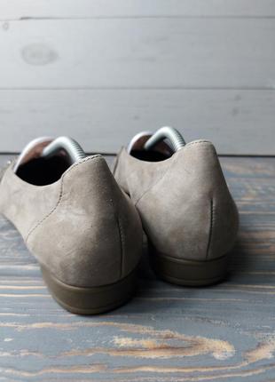 Gabor, мега удобные туфли/балетки, натуральная замша, внутри мягкая кожа. размер 38.5.4 фото