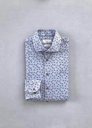 Трикотажная рубашка profuomo the knitted shirt