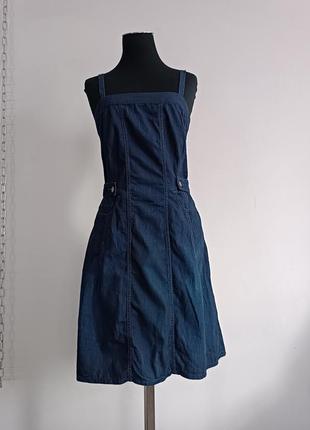 Джинсовый тонкий сарафан g-star raw , s