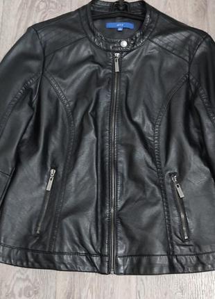 Легкая кожаная женская куртка от арт. 92 фото