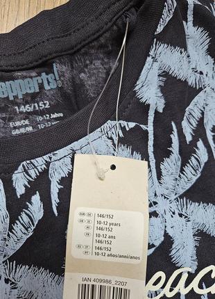 Pepperts піжама / літній комплект на хлопчика 146/152 р шорти пижама на мальчика летняя шорты футболка4 фото