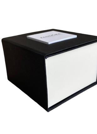 Подарочная упаковка - коробка для часов pаndоrа (пандора) черный с белым ( код: ibw108-3 )2 фото