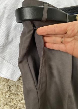 Базовые шерстяные серые брюки классика,angelo litrico,p.l-xl6 фото