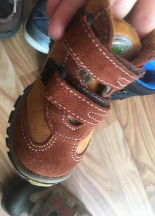Ботиночки на мальчика или на девочку! натуральная замша!