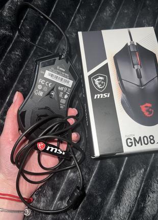 Ігрова проводна мишка  msi clutch gm08