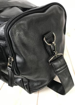 Мужская дорожная сумка. сумка для поездок. черная ксд5-16 фото