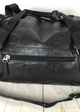 Мужская дорожная сумка. сумка для поездок. черная ксд5-13 фото