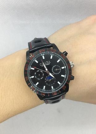 Механические наручные часы слава, черные ( код: ibw574b )5 фото