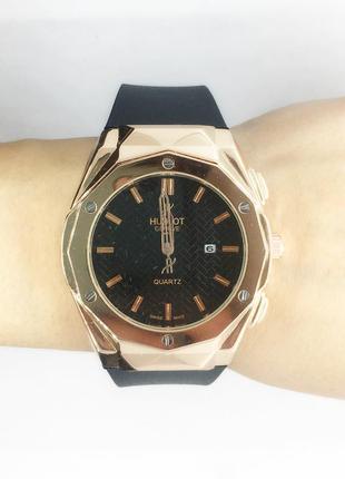 Чоловічий наручний годинник, золотистий корпус ( код: ibw265y )6 фото
