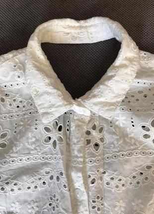 Шикарный фасон стильная блузка хлопок5 фото
