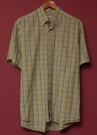 Lacoste рр l 44 рубашка из хлопка1 фото
