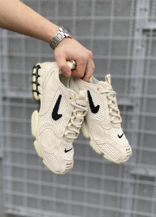 Nike air zoom spiridon cage 2 stussy fossil