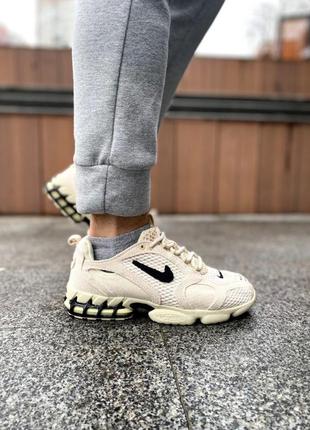 Nike air zoom spiridon cage 2 stussy fossil2 фото