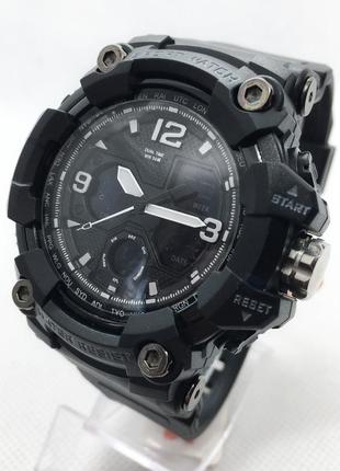 Часы мужские спортивные водостойкие skmei 1742 (скмей), черные ( код: ibw708b )
