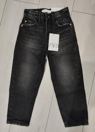 Джинсы для девочки zara, зара. оригинал. испания р.116-122