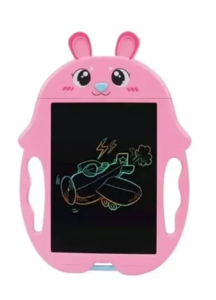 Дитячий графічний планшет для малювання animals writing tablet lcd зі стілусом