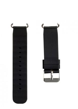 Ремешок для часов q90, silicone watchband, черный